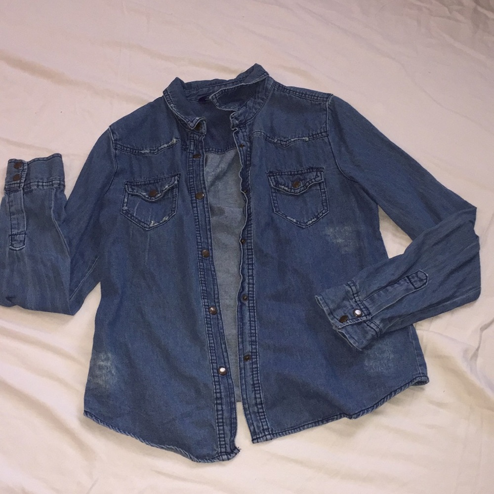 Denim shirt